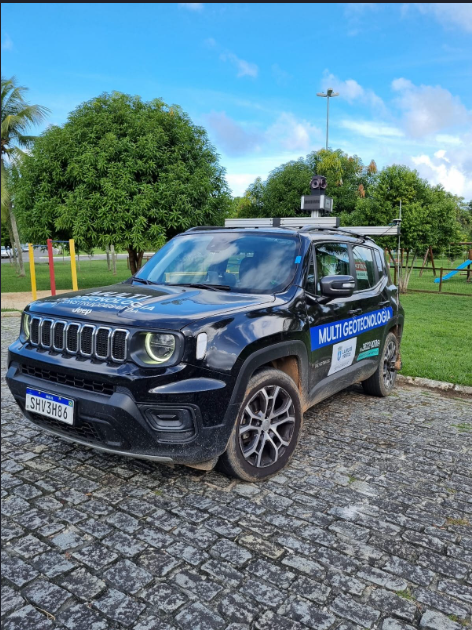 Carro 360 para mapeamento móvel